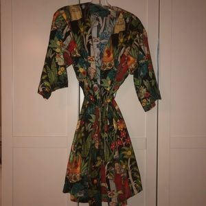 Jackets & Coats - Frida Khalo Print Kimono Jackets & Coats - Frida Khalo Print Kimono